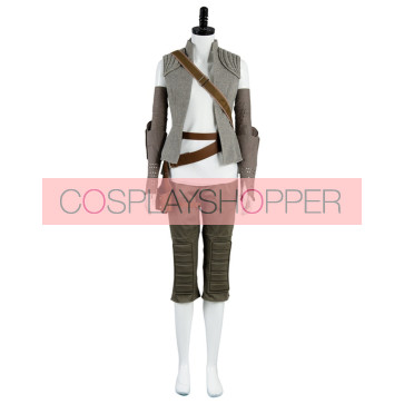 Star Wars Episode VIII: The Last Jedi Rey Cosplay Costume Version 2