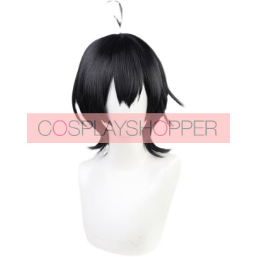Black 30cm SK8 the Infinity SK∞ Miya Chinen Cosplay Wig