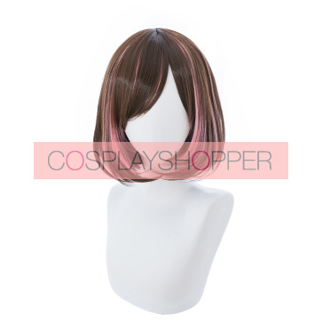 35cm Virtual YouTuber Kizuna Ai Cosplay Wig