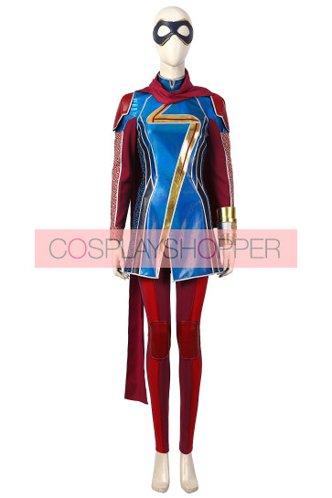 2021 Ms. Marvel Kamala Khan Cosplay Costume
