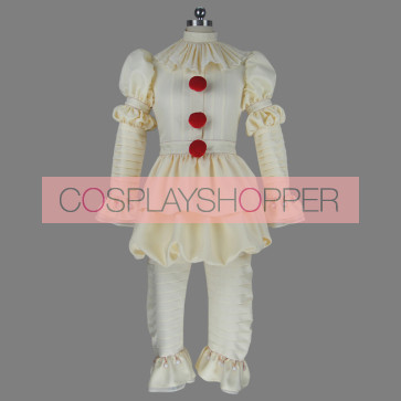 Movie IT Stephen King's It Pennywise the Clown Cosplay Costume Version 2