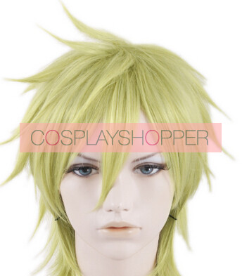 Light Green 35cm 07-Ghost Mikage Cosplay Wig