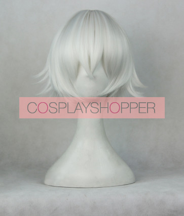 Silver 35cm K Project Yashiro Isana Cosplay Wig