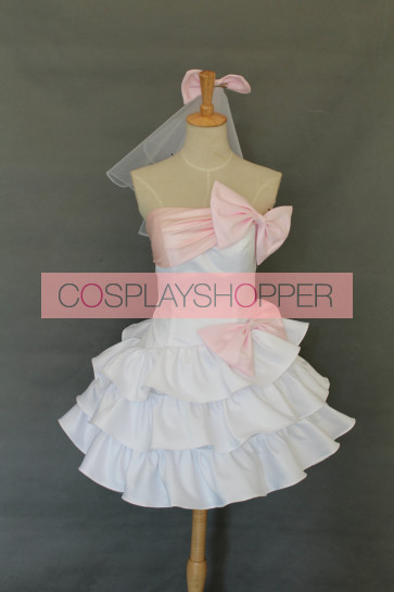 Love Live! Honoka Kosaka Bridesmaid Dress Cosplay Costume