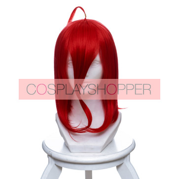 Red 40cm Land of the Lustrous Cinnabar Cosplay Wig