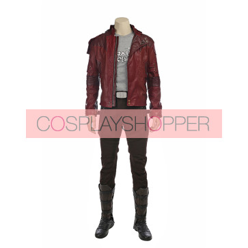 Guardians of the Galaxy Vol. 2 Star-Lord Cosplay Costume Version 2