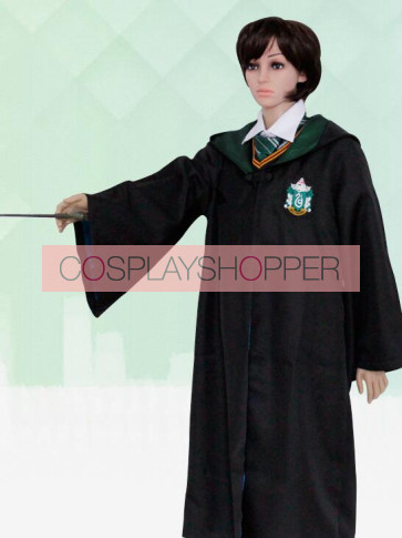 Harry Potter Slytherin Uniform Cosplay Costume