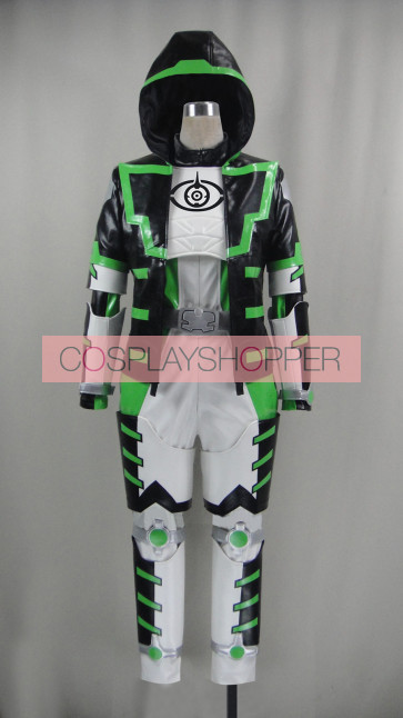 Kamen Rider Ghost Necrom Alain Cosplay Costume