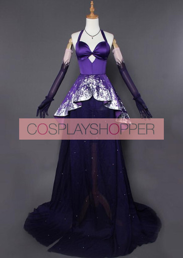 Fate/Grand Order Scathach Heroic Spirit Formal Dress Cosplay Costume