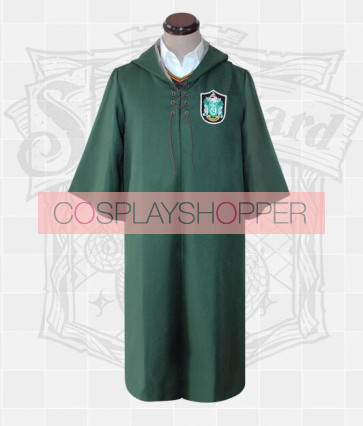 Harry Potter Slytherin Quidditch Uniform Cosplay Costume