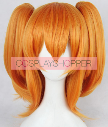 Orange 42cm Shomin Sample Aika Tenkubashi Cosplay Wig