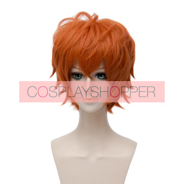 Orange 30cm Mystic Messenger 707 Cosplay Wig