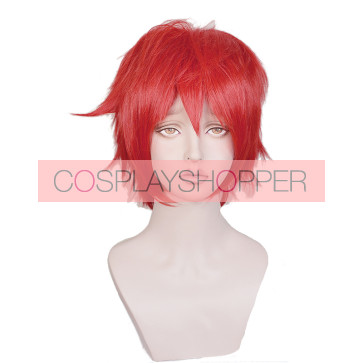 Red 30cm Cells at Work! Erythrocyte / Red Blood Cell Cosplay Wig