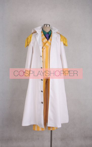One Piece Kizaru Borsalino Navy Admiral Kizaru Cosplay Costume