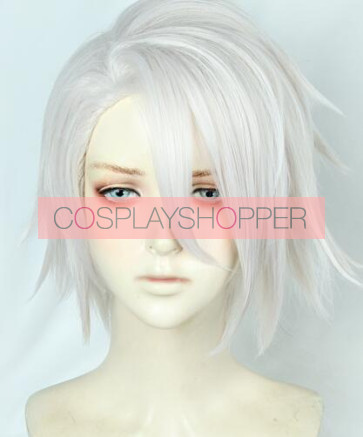 Silver 35cm Fate/Grand Order Karna Cosplay Wig