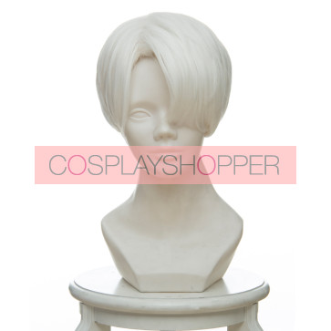 White 30cm Land of the Lustrous Cairngorm Cosplay Wig