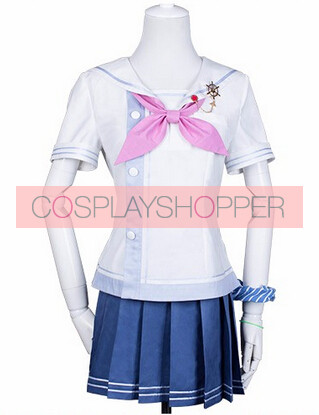 Love Live! Maki Nishikino Marine Ver. Sailor Suit Cosplay Costume