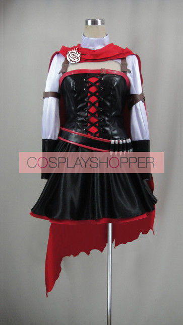 RWBY Ruby Rose Suit New Design Cosplay Costume