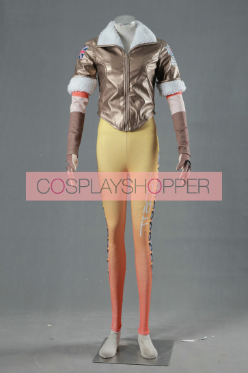 Overwatch Tracer Suit Cosplay Costume