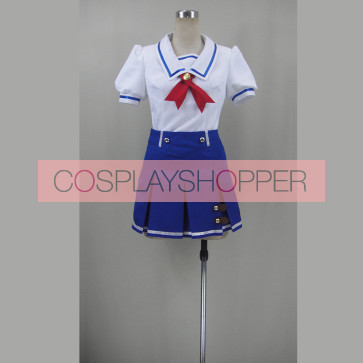 Aikatsu! Ichigo Hoshimiya/Aoi Kiriya Starlight Academy Summer School Uniform Cosplay Costume
