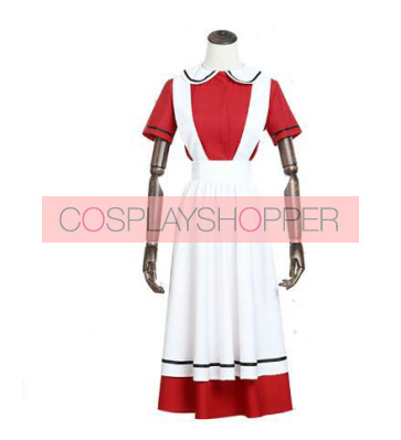 Cells at Work! Young Red Blood Cell Female Cosplay Costume 