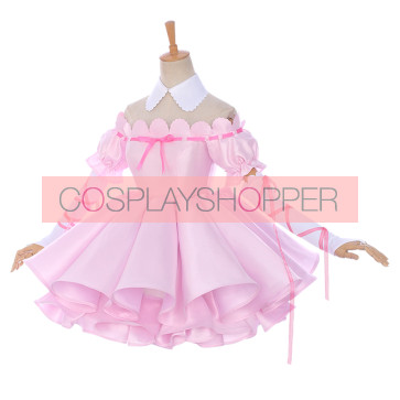 Shugo Chara! Utau Hoshina Utau Tsukiyomi Pink Dress Cosplay Costume