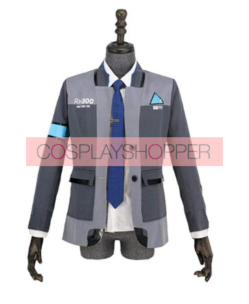 Detroit: Become Human Connor RK800 Agent Suit Cosplay Costume Version 2