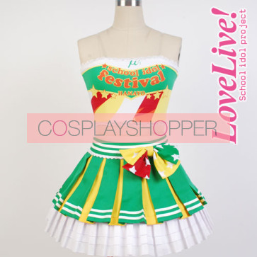 Love Live! Hanayo Koizumi Cheerleading Uniform Cosplay Costume