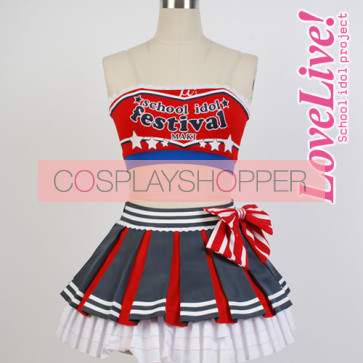 Love Live! Maki Nishikino Cheerleading Uniform Cosplay Costume