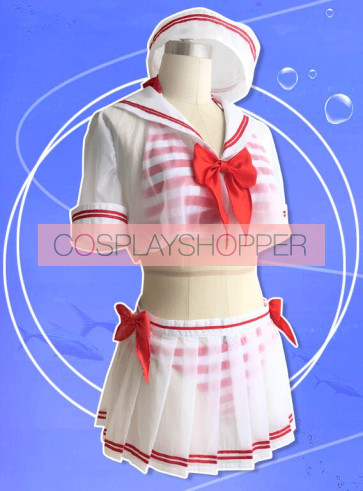 The Idolmaster Cinderella Girls: Starlight Stage Uzuki Shimamura Swimsuit Cosplay Costume