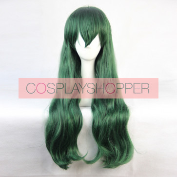Green 90cm Shimoneta: A Boring World Where the Concept of Dirty Jokes Doesn’t Exist Shimoseka Hyouka Fuwa Cosplay Wig