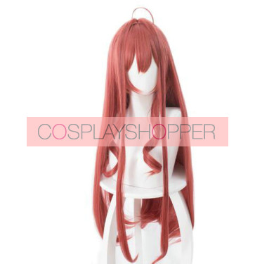 Red 80cm The Quintessential Quintuplets Itsuki Nakano Cosplay Wig