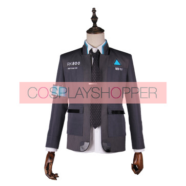 Detroit: Become Human Connor RK800 Agent Suit Cosplay Costume Version 5