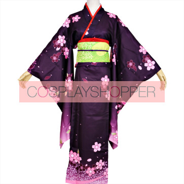 Kantai Collection KanColle Shigure Kimono Cosplay Costume