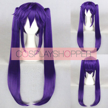 Purple 80cm School-Live! Kurumi Ebisuzawa Cosplay Wig