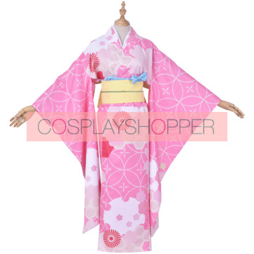 Himouto! Umaru-chan Umaru Doma Kimono Cosplay Costume
