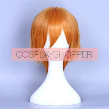 Orange 35cm Love Live! Honoka Kosaka Male Version Cosplay Wig