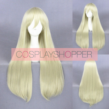 Gold 80cm Kantai Collection Shimakaze Cosplay Wig