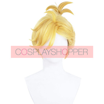 Yellow 30cm Panty And Stocking With Garterbelt Panty Cosplay Wig