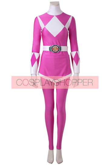 Power Rangers Kimberly Hart/Pink Ranger Cosplay Costume