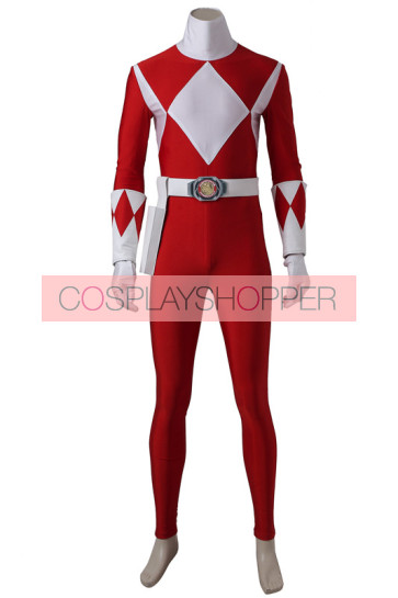 Power Rangers Jason Scott/Red Ranger Cosplay Costume