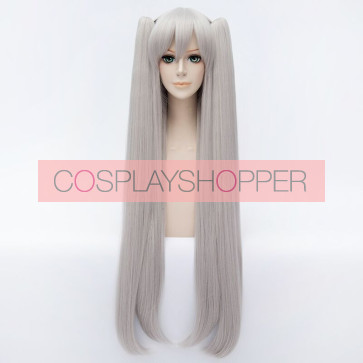 Gray 100cm Kantai Collection Amatsukaze Cosplay Wig