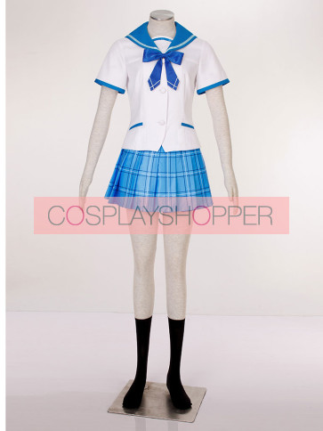 Strike the Blood Yukina Himeragi High School Uniform Cosplay Costume
