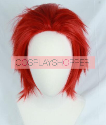 Red 30cm My Hero Academia Eijiro Kirishima Red Riot Cosplay Wig