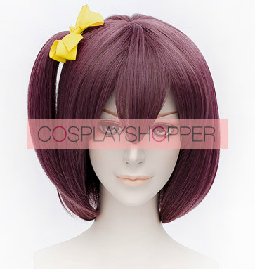 Purple 30cm Celestial Method Nonoka Komiya Cosplay Wig