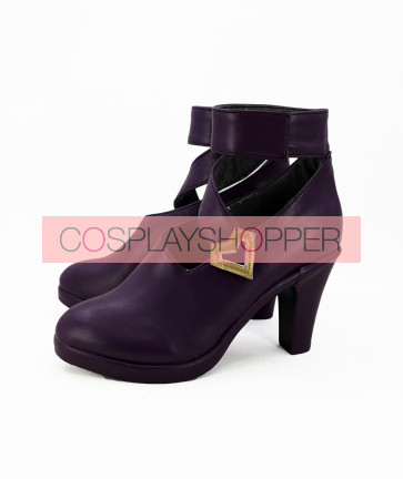 League of Legends LOL K/DA Evelynn Purple Cosplay Shoes