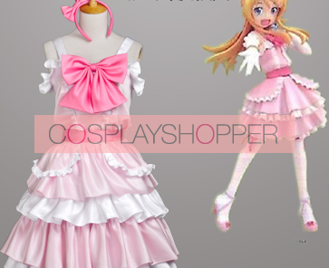 Oreimo Kirino Kosaka Pink Cosplay Dress