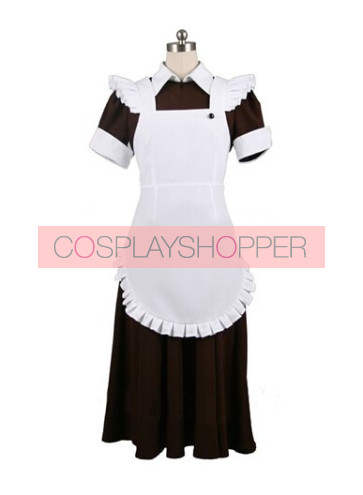 Okami-san Otsu Tsurugaya Maid Cosplay Costume