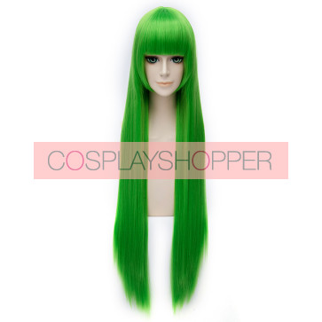 Green 100cm Fox Spirit Matchmaker Tushan Rongrong Cosplay Wig