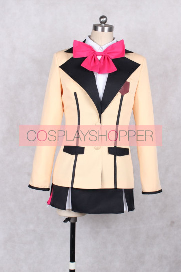 Gonna be the Twin-Tails!! Erina Shindo Tail Yellow Cosplay Costume